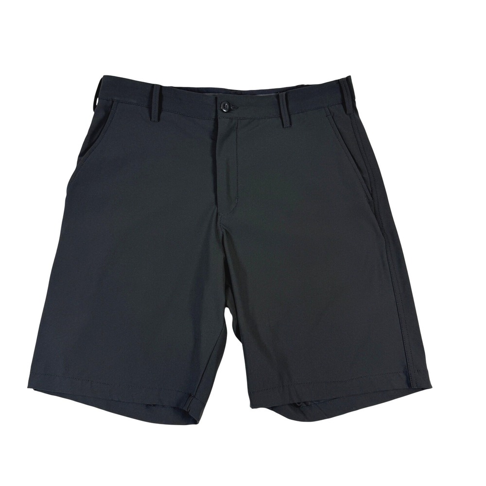Snake Eyes Dry-18 Mens Black Performance Golf Shorts Size 34 Stretch Techwear